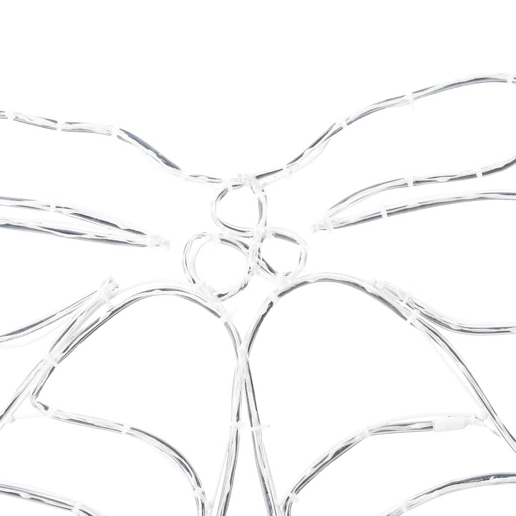 Christmas Bell with 144 LEDs Multicolour 56 x 46 cm PVC